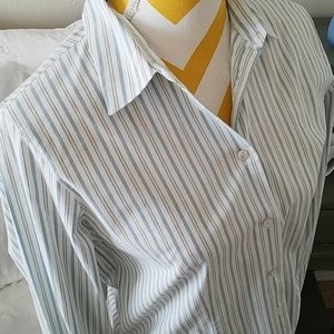 Land's End button down blouse